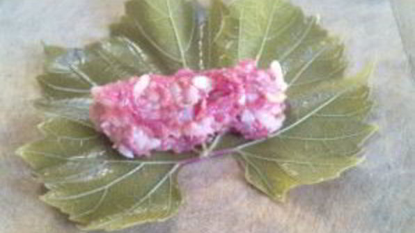 голубцы из виноградных листьев