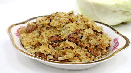 Голубцы ленивые с капустой в мультиварке