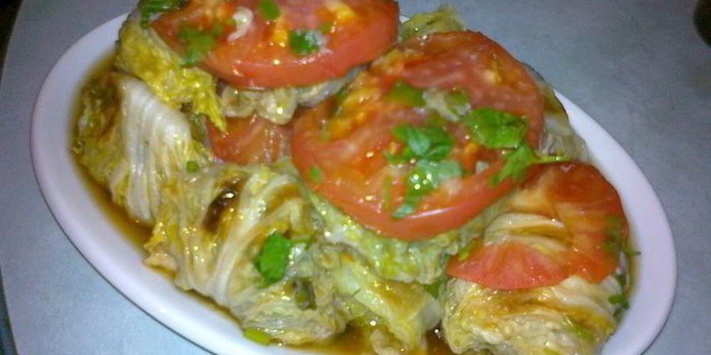 Рецепт голубцов по-азиатски