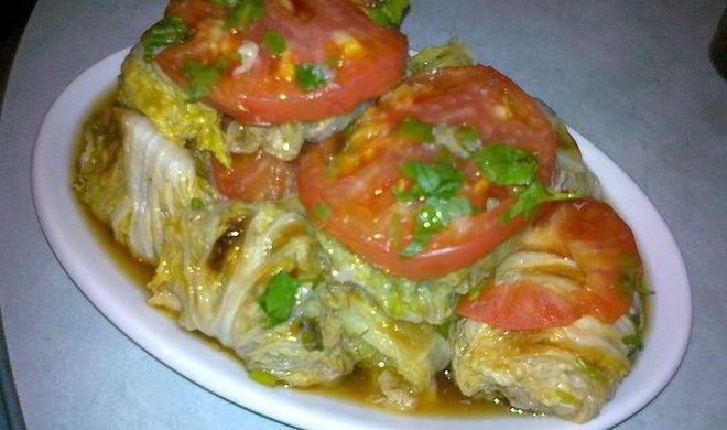 Голубцы по-азиатски