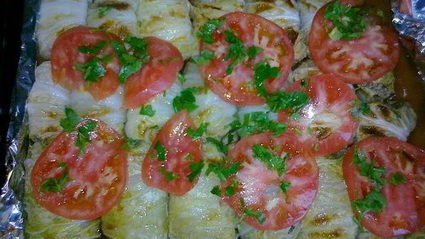 голубцы по-азиатски