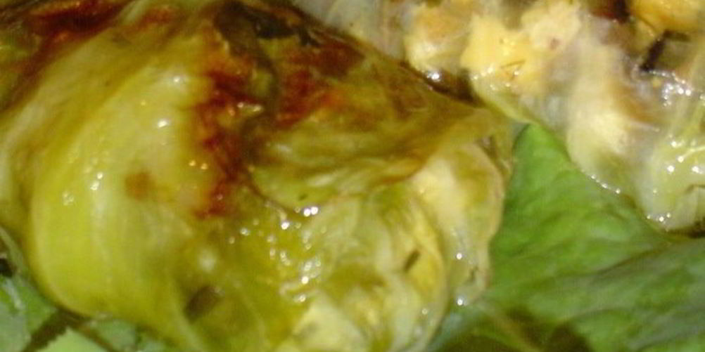 Рецепт голубцов с грибами и брынзой