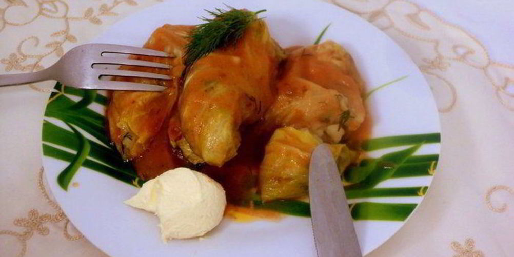 Рецепт голубцов с картофелем и грибами