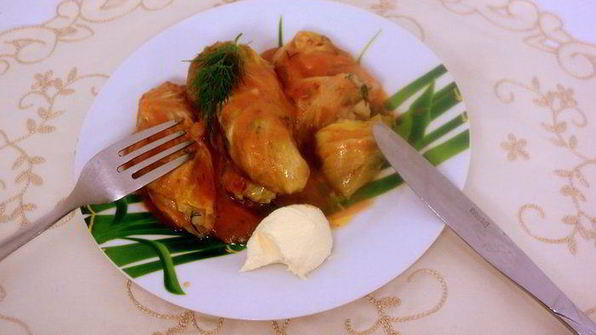 голубцы с картофелем и грибами