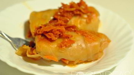 Голубцы с куриным фаршем