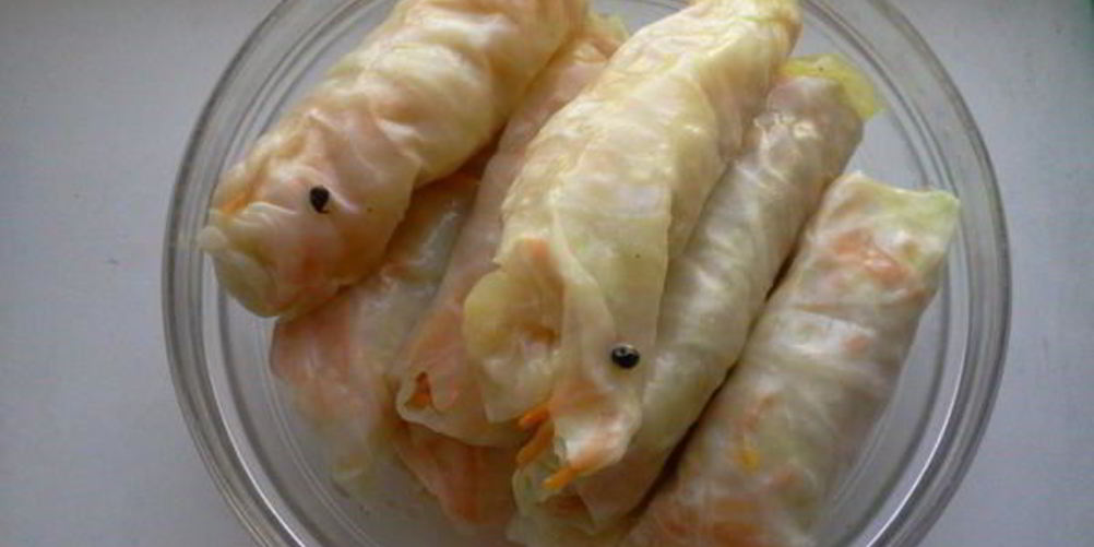 Рецепт голубцов с морковкой по-корейски