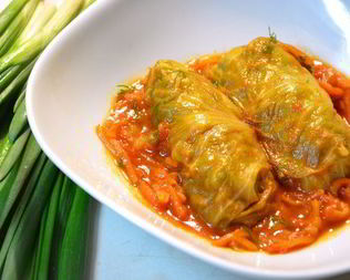 Голубцы с мясом в мультиварке