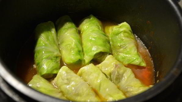 голубцы с мясом в мультиварке