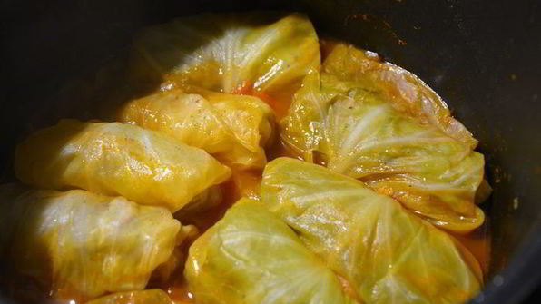 голубцы с мясом в мультиварке