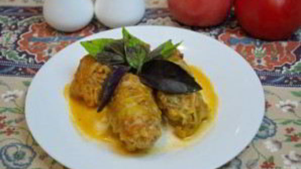 голубцы с рисом