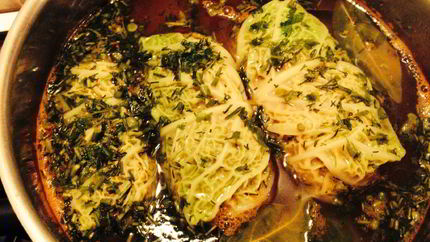 Голубцы с телятиной