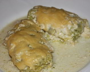 Голубцы с творогом