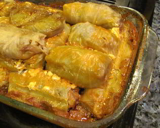 Голубцы в духовке