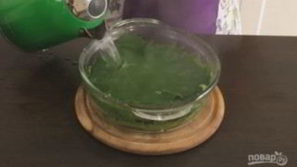 голубцы в виноградных листьях