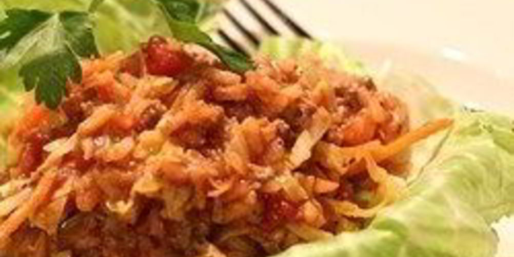 Рецепт ленивых голубцов с фаршем