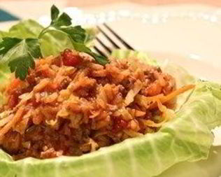 Ленивые голубцы с фаршем