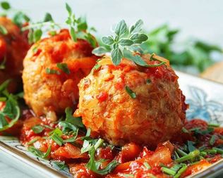 Ленивые голубцы с рисом капустой и фаршем в духовке