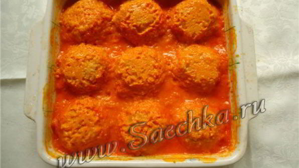 ленивые голубцы в духовке