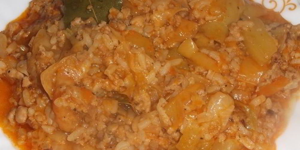 Рецепт перцев с кабачком ленивые голубцы