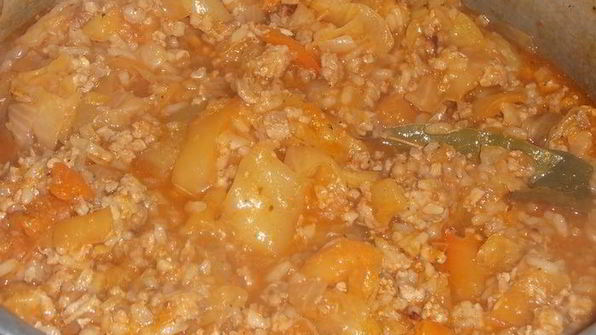 перцы с кабачком ленивые голубцы