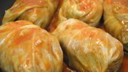 Праздничные голубцы с бараниной