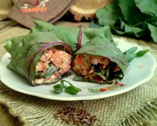 Сыроедческие голубцы