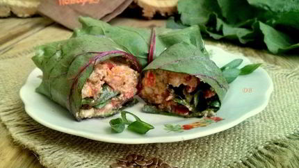 Сыроедческие голубцы