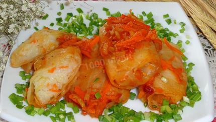 Вегетарианские голубцы