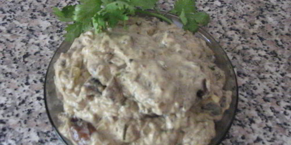 Рецепт белых грибов в сливочном соусе