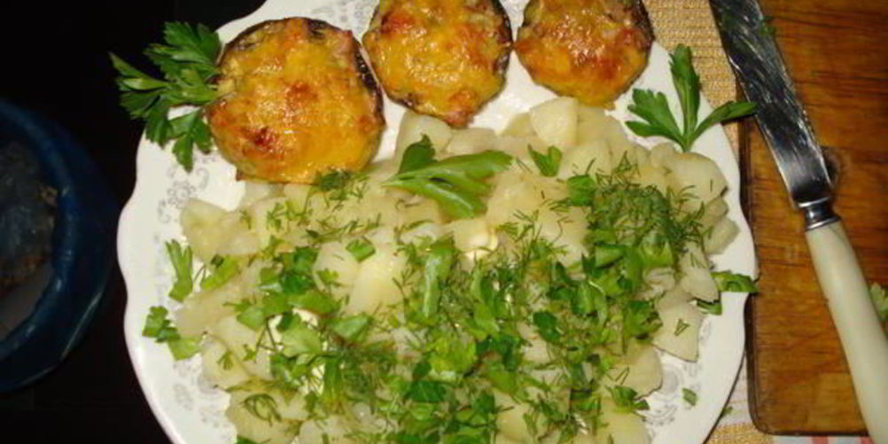 Рецепт фаршированных грибов