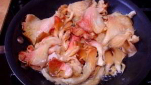 грибы под соусом бешамель