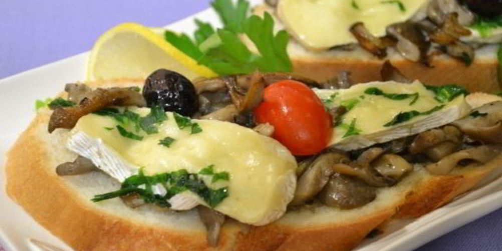 Рецепт грибов с сыром на сковороде