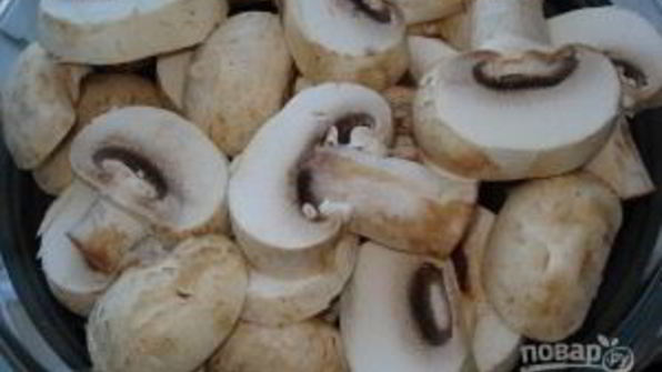 грибы со свининой в мультиварке