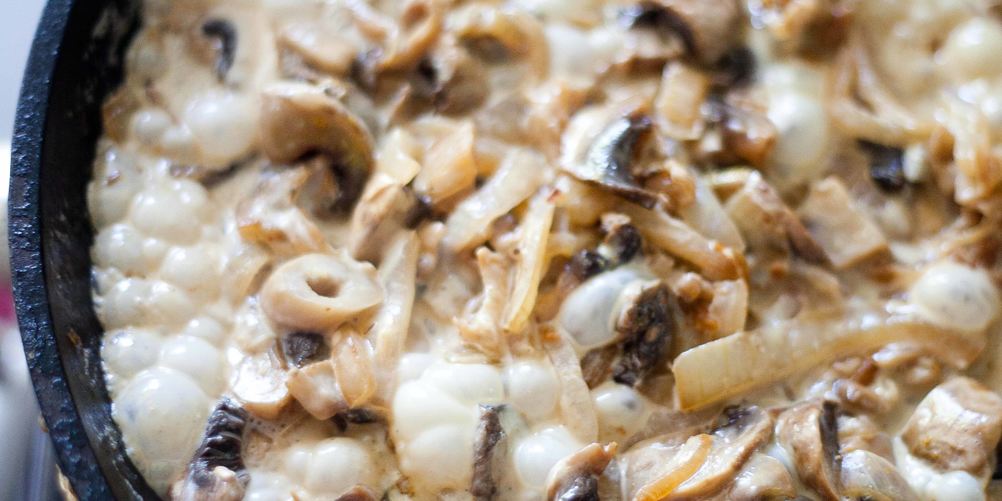 Рецепт грибов в сметане
