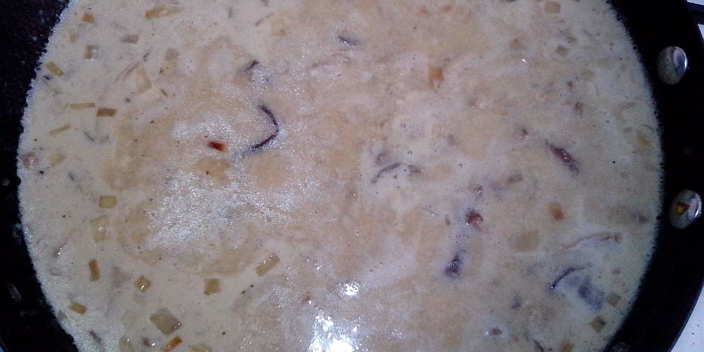 Рецепт грибов в сметанном соусе с прованскими травами