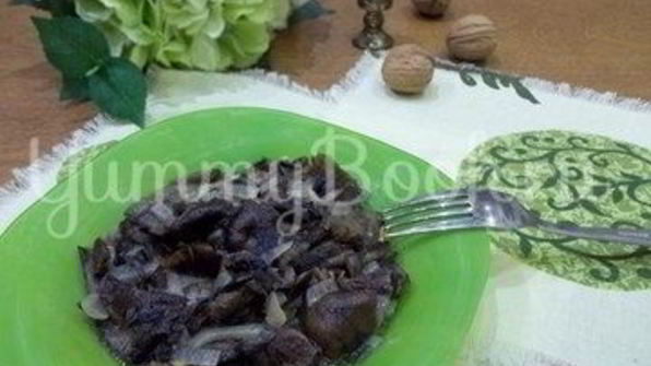 грибы, жареные с луком