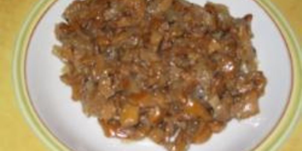 Рецепт лисичек жареных