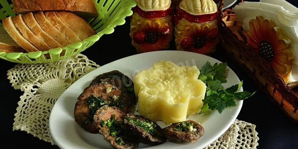 Рецепт рыжиков жареных