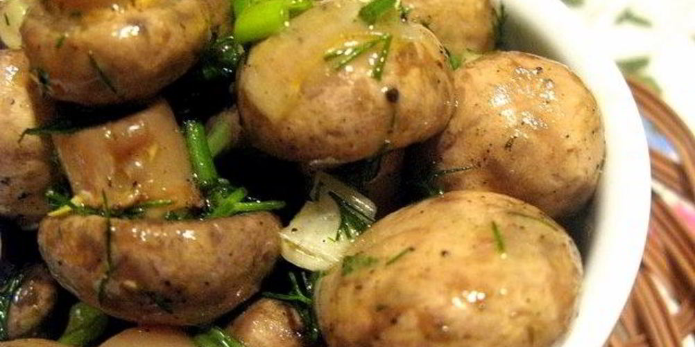 Рецепт шампиньонов консервированных