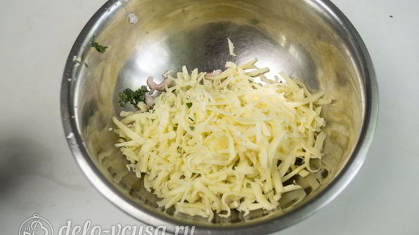 шампиньоны с креветками