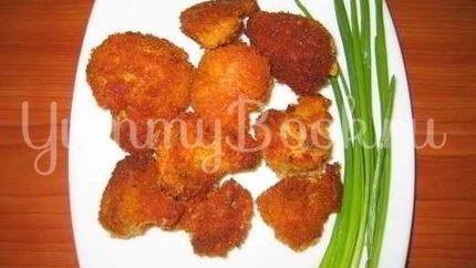 Шампиньоны в панировке