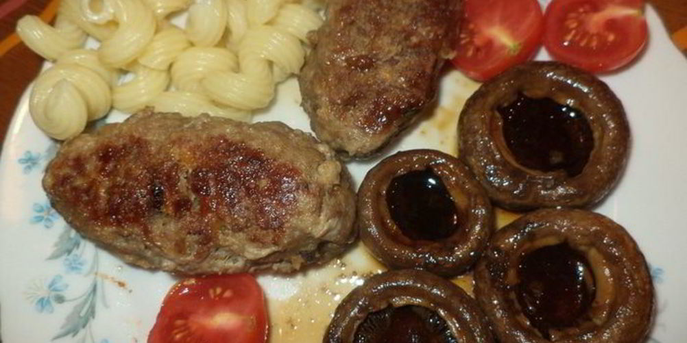 Рецепт сочных шампиньонов