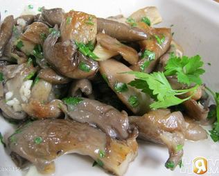 Вешенки в чесночном маринаде