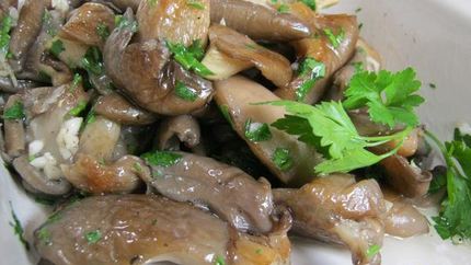 Вешенки в чесночном маринаде