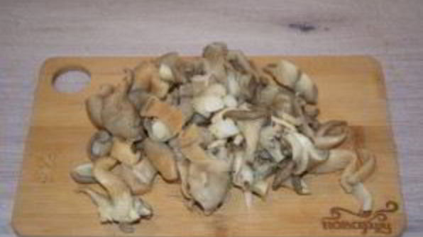 вешенки, жаренные с луком