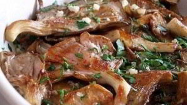 вешенки жареные