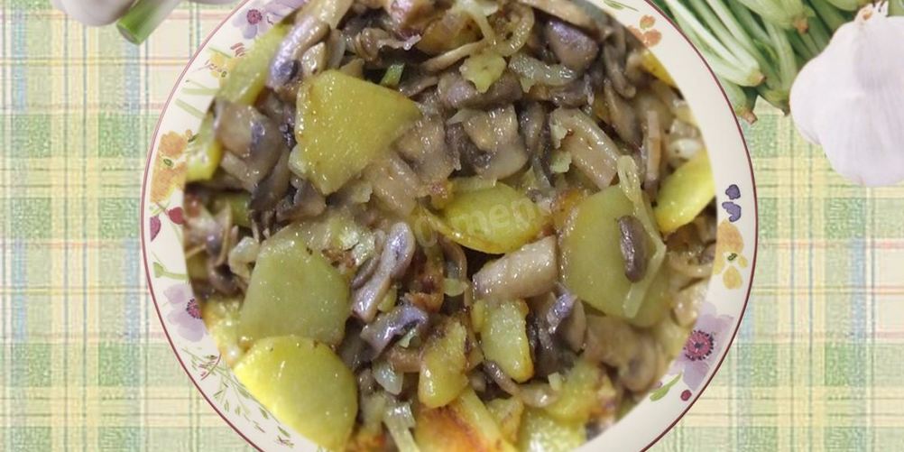 Рецепт волнушек жареных с картофелем