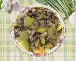 Волнушки жареные с картофелем