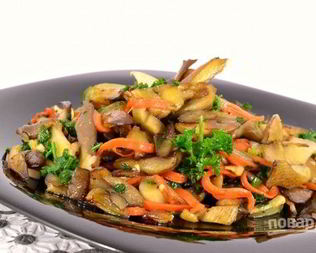 Жареные вешенки