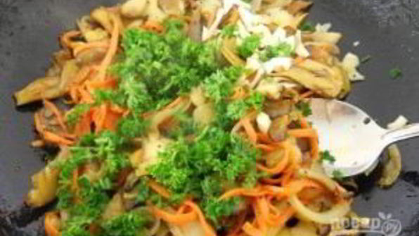 жареные вешенки